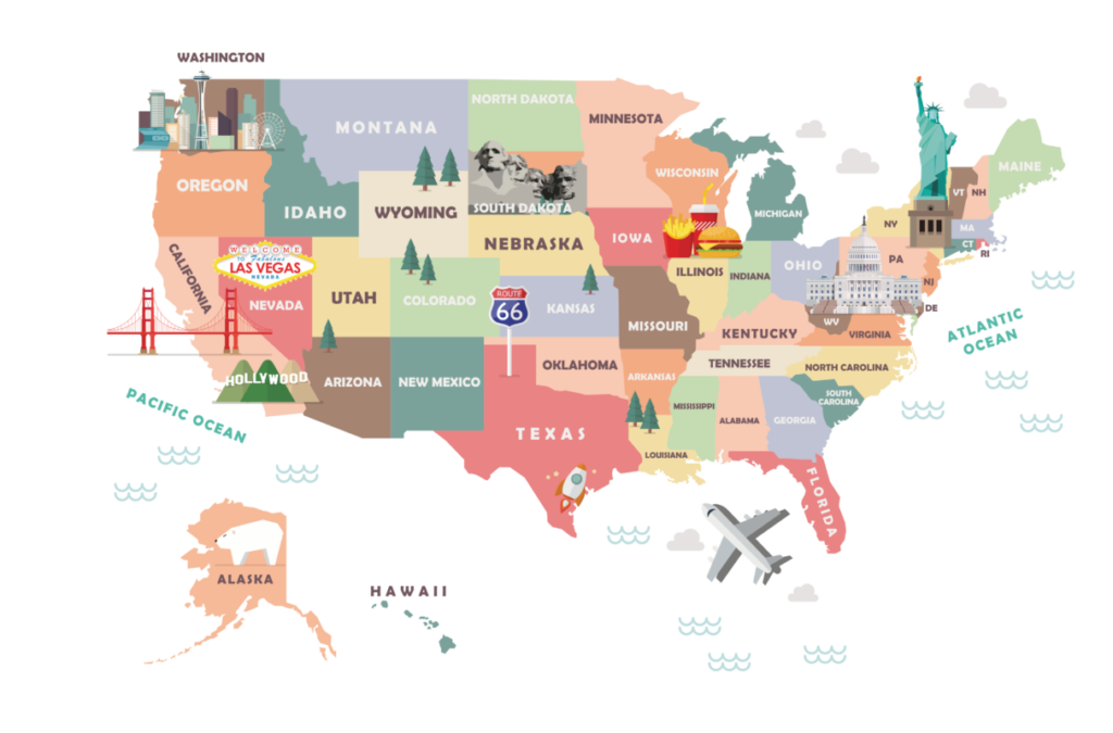 Home 3 Map US American Tails Transport